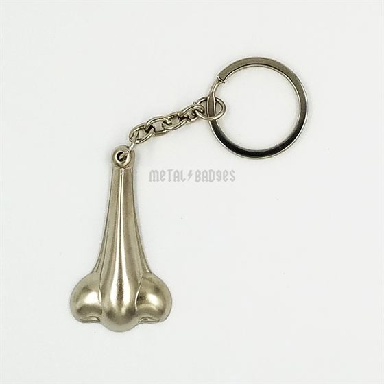 Anatomical Nose Keychain view 3