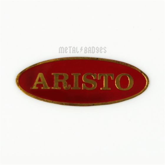 Aristo Oval Enamel Badge view 3