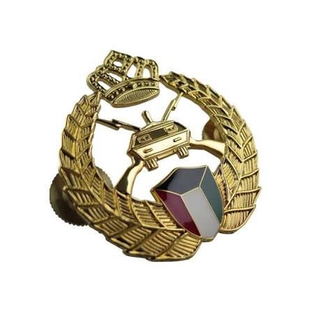 Indian Army Badge - Design 40 - Polished Gold finish Defence | Metal Badges