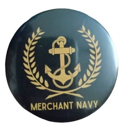 Indian Navy Badge - Design 45 - Polished Gold finish Defence | Metal Badges