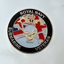 Indian Navy Badge - Design 46 - Polished Gold finish, Defence by Metal Badges
