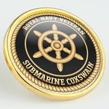 Indian Navy Badge - Design 49 - Polished Gold finish Defence | Metal Badges