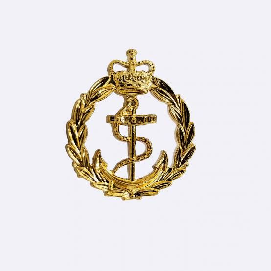 Indian Navy Badge - Design 51 - Polished Gold finish Defence | Metal Badges