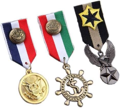 Indian Navy Badge - Design 54 - Polished Gold finish Defence | Metal Badges