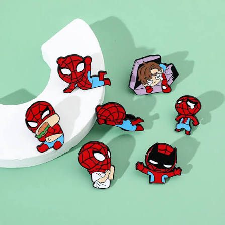 Cartoon Metal Badge - Design 13 - Enamel Colour finish, Kids by Metal Badges