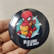 Cartoon Metal Badge - Design 18 - Enamel Colour finish Kids | Metal Badges