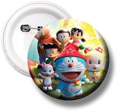 Cartoon Metal Badge - Design 20 - Enamel Colour finish, Kids by Metal Badges