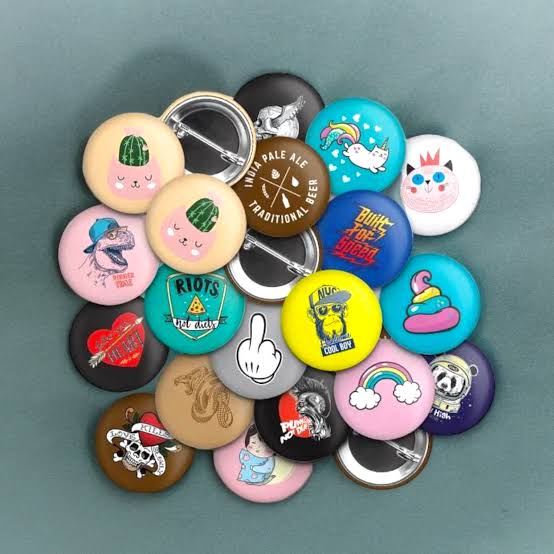 Positive Message Badge - Design 31 - Enamel Colour finish Kids | Metal Badges