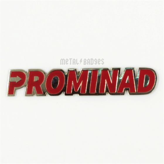 Prominad 3D Letter Logo Badge - Chrome finish Corporate Logo Badges | Metal Badges