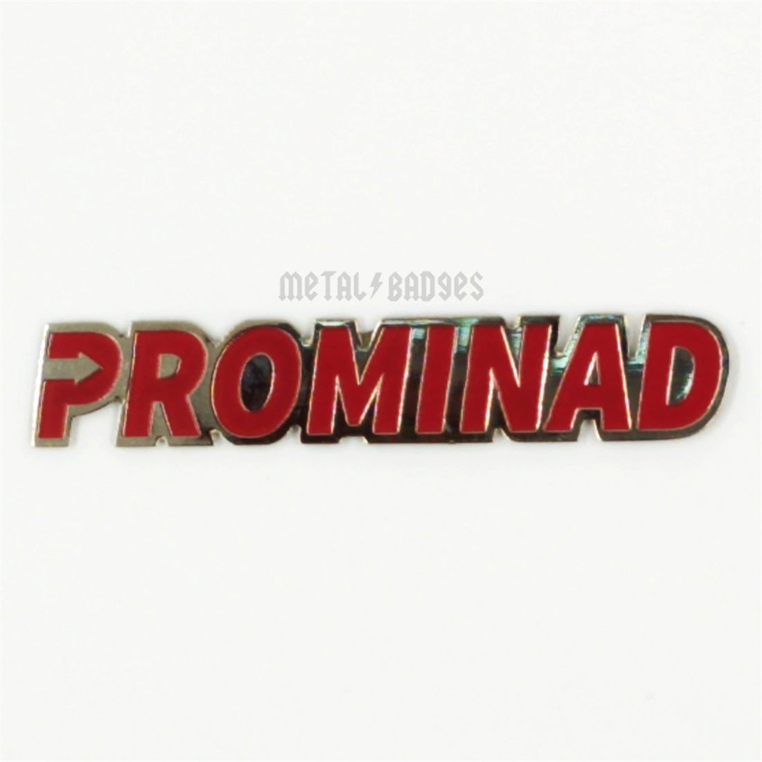 Prominad 3D Letter Logo Badge