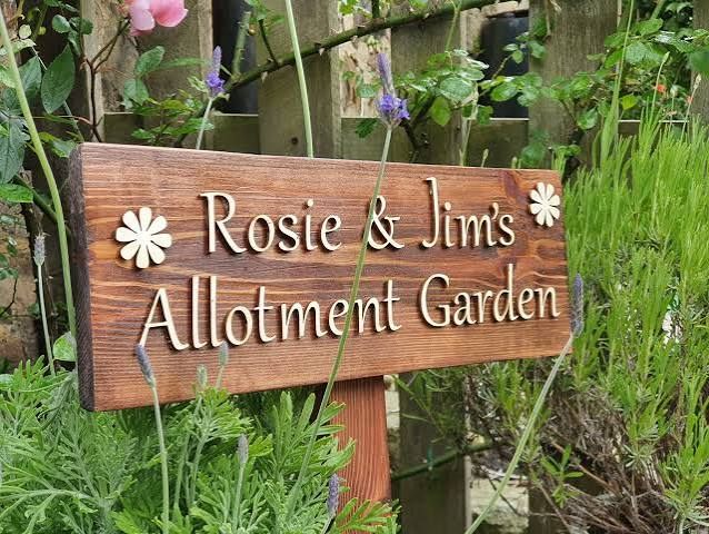 Garden & Door Sign - Design 09 - Brushed Steel finish, Real Estate by Metal Badges