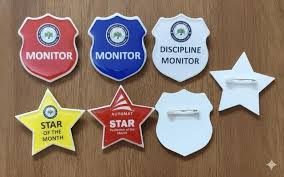 School Badge - Design 16 - Enamel Colour finish, Schools by Metal Badges