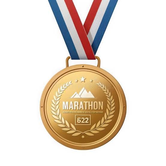 Marathon Finisher Medal - Design 02 - Antique Gold finish Sports | Metal Badges