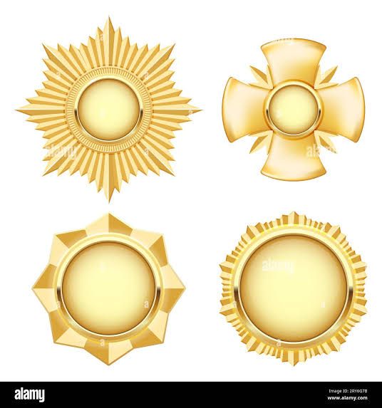 Medal & Medallion - Design 27 - Antique Gold finish, Sports by Metal Badges