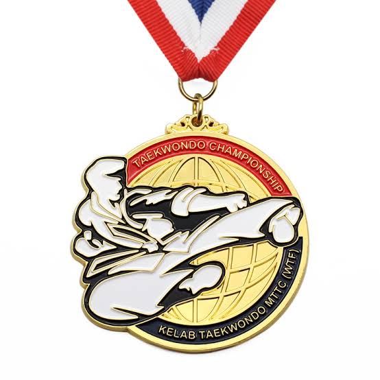 Medal & Medallion - Design 29 - Antique Gold finish Sports | Metal Badges