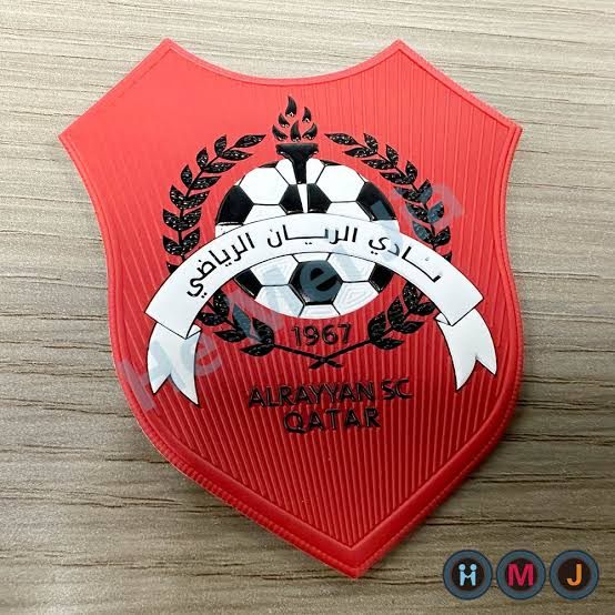 Team Badge - Design 45 - Antique Gold finish, Sports by Metal Badges